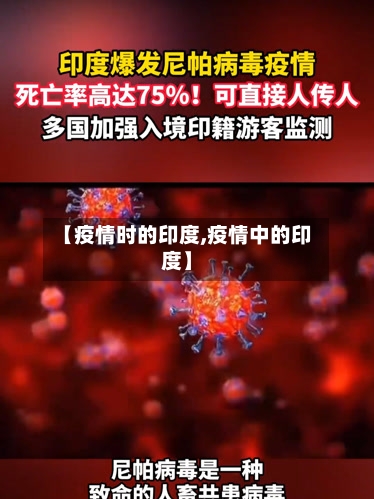 【疫情时的印度,疫情中的印度】-第3张图片