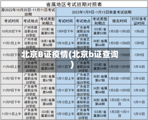 北京B证疫情(北京b证查询)-第2张图片